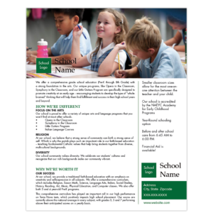 OCS – School Profile Sheet B