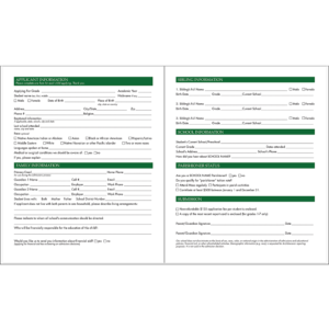 OCS – Enrollment Application B